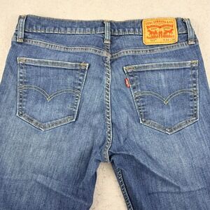 Levis 511 Slim Fit Jeans Mens 34x29 Blue Denim Stretch 04511-4655